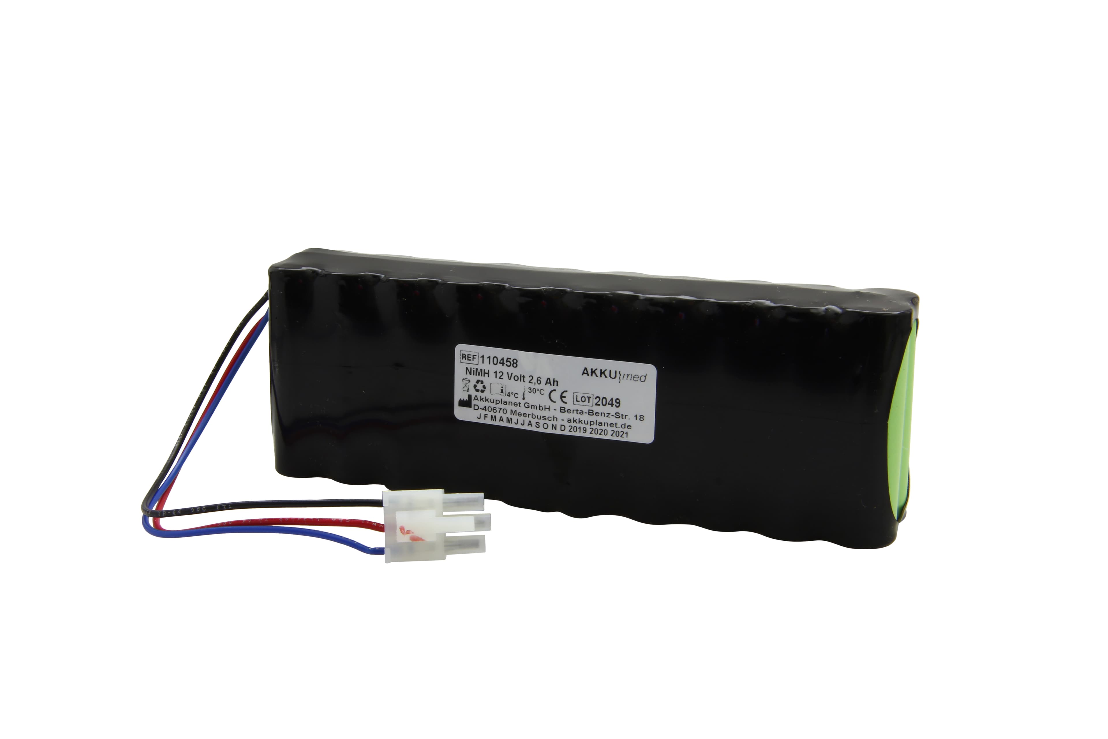 Batterie NiMH adaptable sur Bionet CardioCare 2000