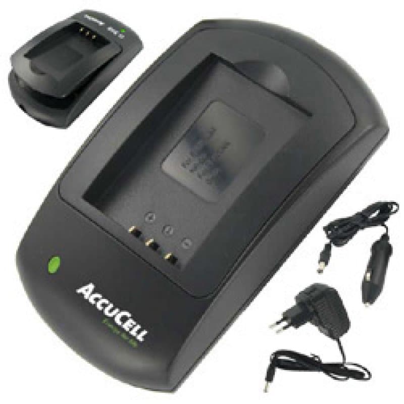 Chargeur AccuCell adaptable sur Konica DR-LB4, Revio KD-310