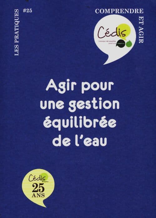 Agir pour une gestion équilibrée de l'eau - Florence DENIER-PASQUIER